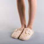 Papuci dama Gisa bej