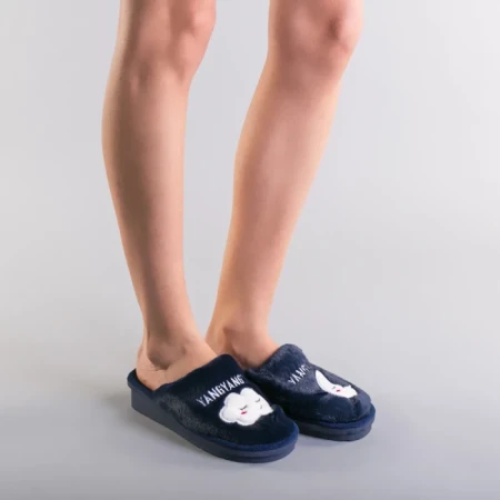 Papuci dama Sofa albastri