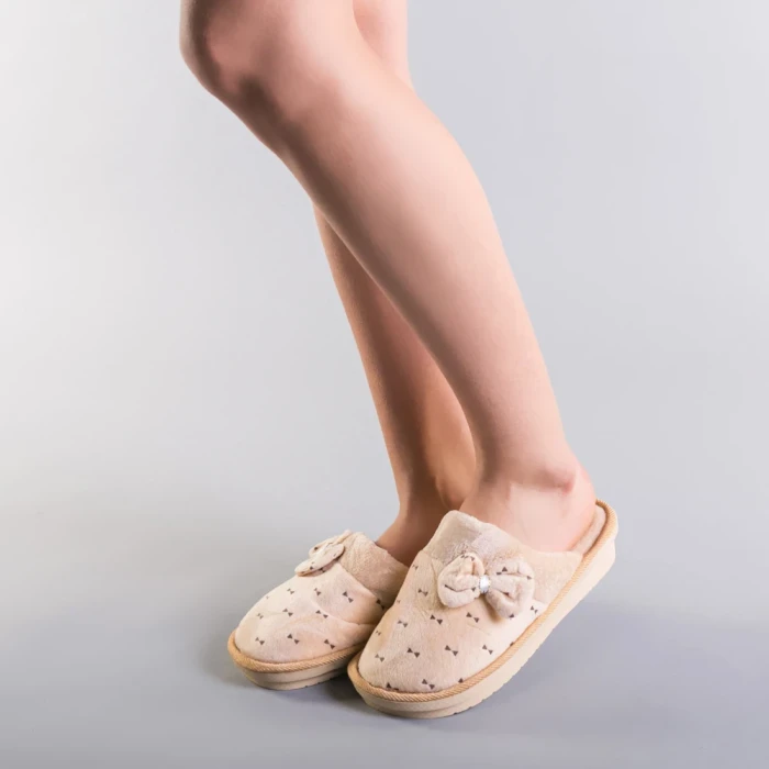 Papuci dama Ninis bej