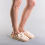 Papuci dama Ninis bej