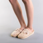 Papuci dama Ninis bej