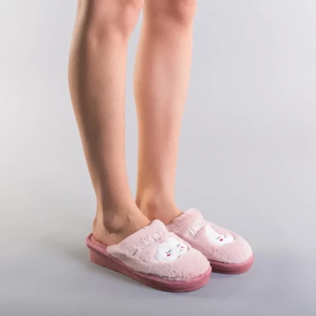 Papuci dama Sofa roz inchis
