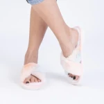 Papuci dama Zaya Portocalii multicolor