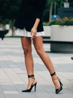 Pantofi dama cu toc Neiva negri