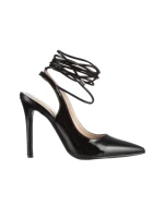 Pantofi dama cu toc Davina negri