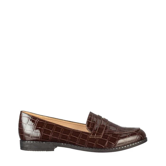 Mocasini dama Amala maro