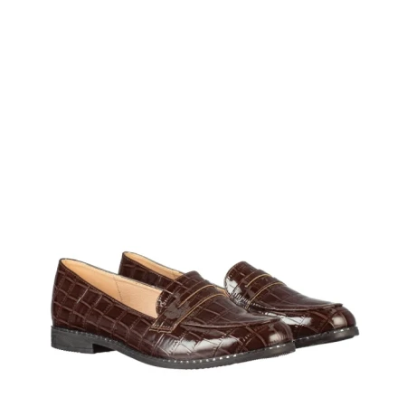 Mocasini dama Amala maro