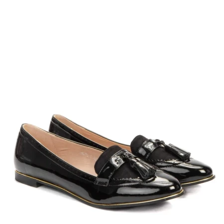 Mocasini dama Divine negri