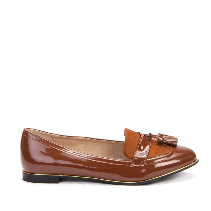 Mocasini dama Divine camel