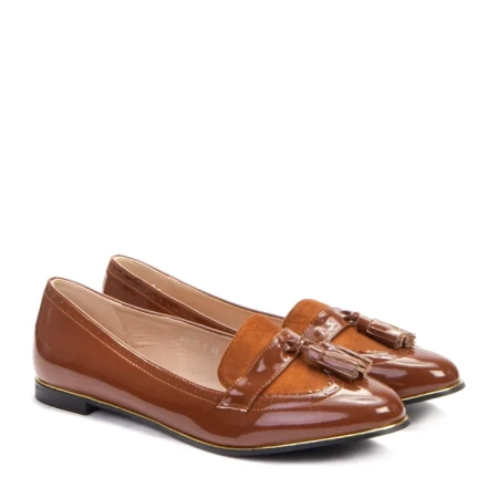 Mocasini dama Divine camel