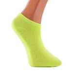 Set 3 perechi sosete copii Verde deschis Fucsia Verde inchis