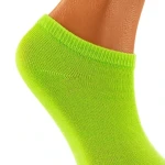 Set 3 perechi sosete copii Verde deschis Fucsia Verde inchis