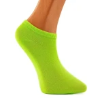Set 3 perechi sosete copii Mov Verde inchis Fucsia