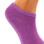 Set 3 perechi sosete copii Fucsia Mov Verde deschis