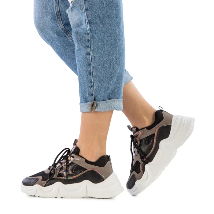 Pantofi sport dama Taine negri