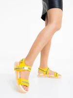 Sandale dama Josine galbene