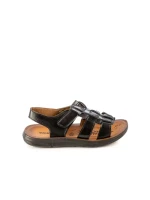 Sandale barbati Floros negre