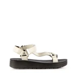 Sandale dama Camille albe