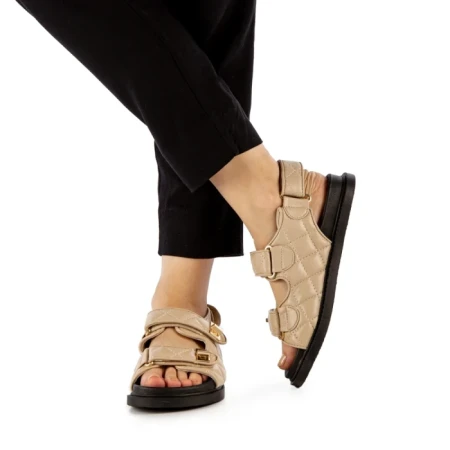 Sandale dama Minda bej