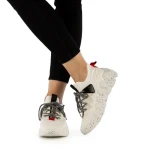 Pantofi sport dama Briela albi