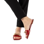 Papuci dama Samyna rosii