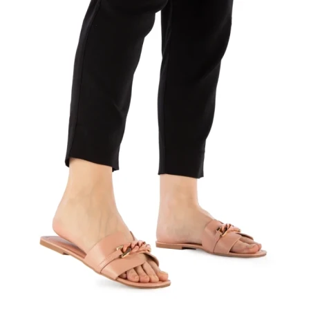 Papuci dama Indiga roz