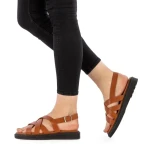 Sandale dama Osha camel