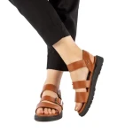 Sandale dama Peny camel