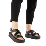 Sandale dama Aryna negre