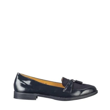 Mocasini dama Thalia albastri