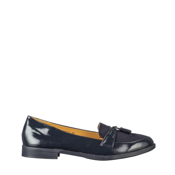 Mocasini dama Thalia albastri