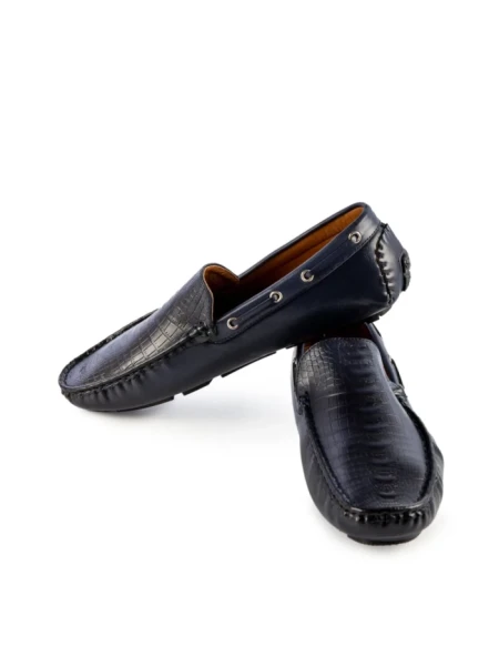 Mocasini barbati Down albastri