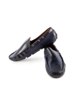 Mocasini barbati Zano albastri