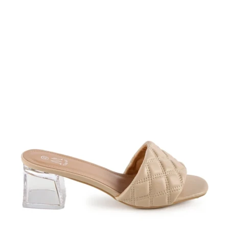 Papuci dama Daveli bej