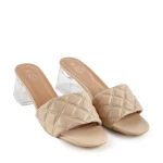 Papuci dama Daveli bej