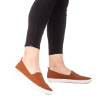 Pantofi sport dama Julie camel