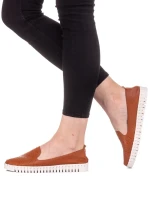 Espadrile dama Romy camel