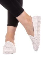 Espadrile dama Romy albe