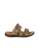 Sandale barbati Mobid khaki