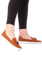 Espadrile dama Teona camel