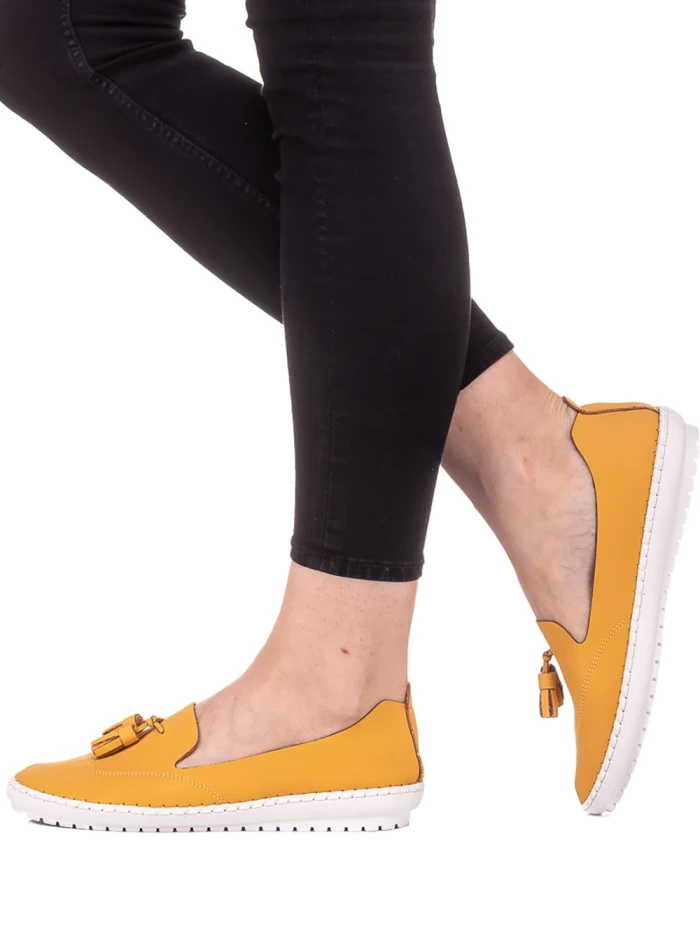 Espadrile dama Teona galbene