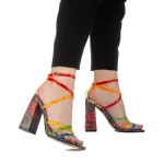 Sandale dama Kandy multicolor