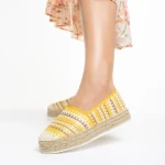 Espadrile dama Amilla galbene