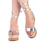 Sandale dama Sedia argintii