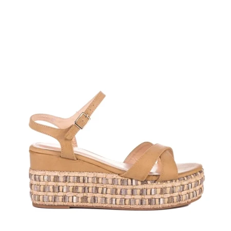 Sandale dama Amija bej