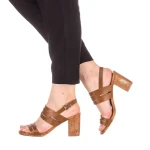 Sandale dama Stelya camel