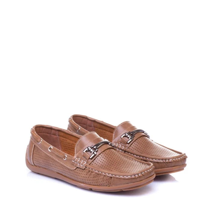 Pantofi barbati Foril maro deschis
