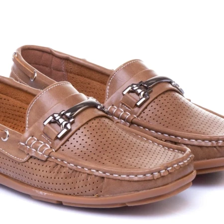 Pantofi barbati Foril maro deschis