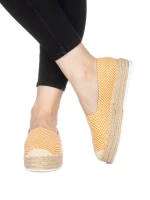 Espadrile dama Mivali portocalii