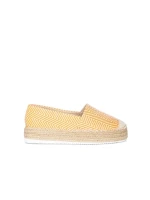 Espadrile dama Mivali portocalii